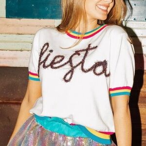 Queen of Sparkles Fiesta Sweater